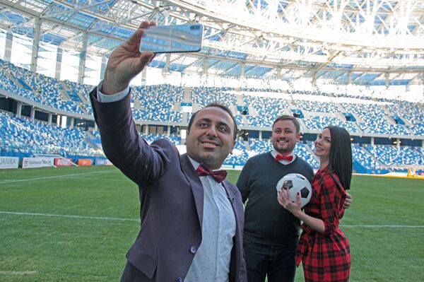 Санан Шахизаде, спортивный комментатор из Азербайджана - Sputnik Узбекистан