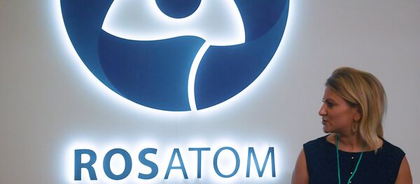Стенд государственной корпорации по атомной энергии Росатом - Sputnik Узбекистан