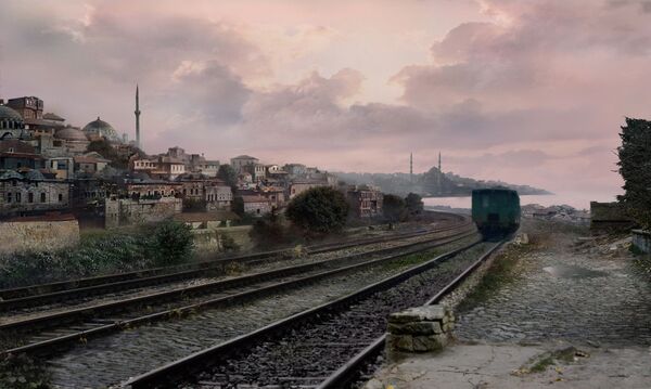 Художник Сергей Алибеков: я рисую образы фильмов - Sputnik Узбекистан