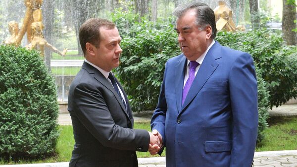 Рабочий визит премьер-министра РФ Д. Медведева в Таджикистан - Sputnik Ўзбекистон