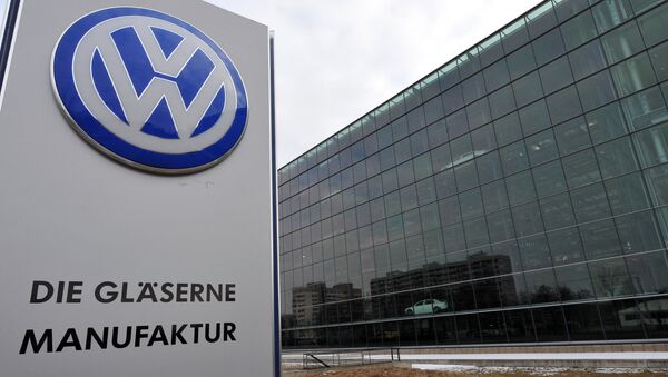 Завод Volkswagen в Дрездене - Sputnik Узбекистан