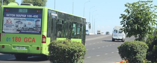 Avtobus vyezjayet na trasportnuyu razvazku - Sputnik O‘zbekiston