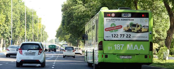 Автомобильное движение в Ташкенте - Sputnik Узбекистан