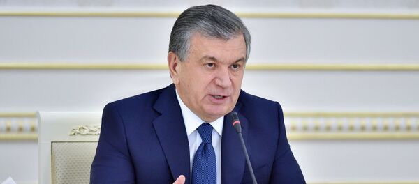 Президент Узбекистана Шавкат Мирзиёев Президент Узбекистана Шавкат Мирзиёев - Sputnik Ўзбекистон
