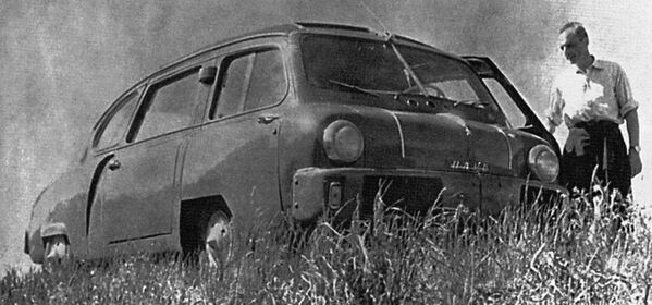 Концепт-кар НАМИ-013, 1953 год - Sputnik Узбекистан