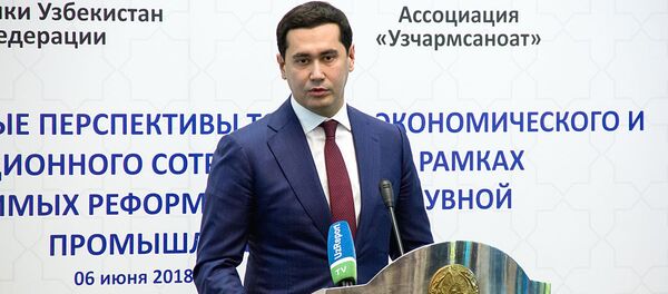 Умурзаков Сардор - Председатель ассоциации Узчармсаноат - Sputnik Ўзбекистон