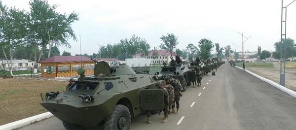 Военные учения в Андижане Военные учения в Андижане - Sputnik Ўзбекистон