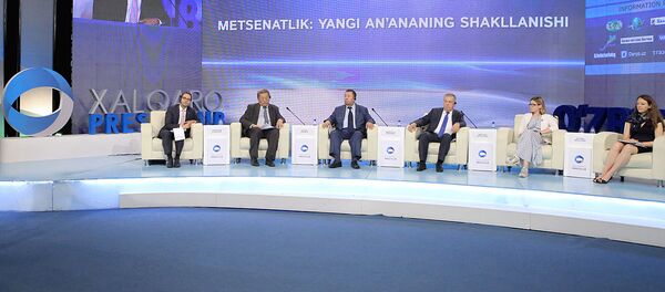 Международная панельная дискуссия на тему: Меценатство: формирование новой традиции - Sputnik Узбекистан