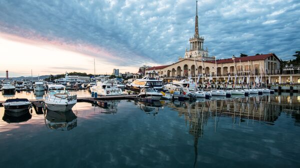 Морской вокзал в Сочи - Sputnik Ўзбекистон