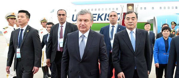 Президент Узбекистана прибыл в Циндао Президент Узбекистана прибыл в Циндао - Sputnik Ўзбекистон
