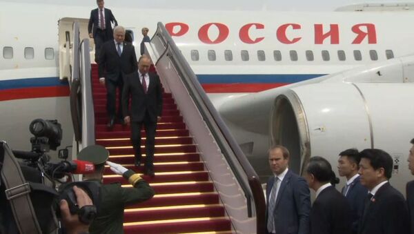 Путин прибыл в Пекин - Sputnik Узбекистан