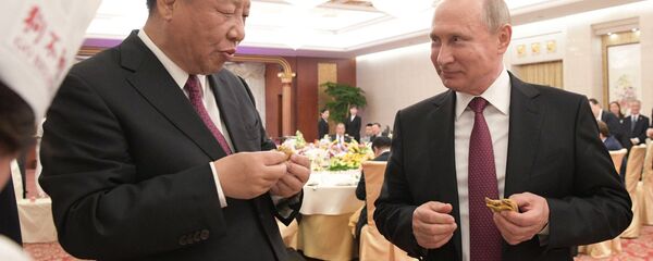 Государственный визит президента РФ В. Путина в Китай - Sputnik Узбекистан