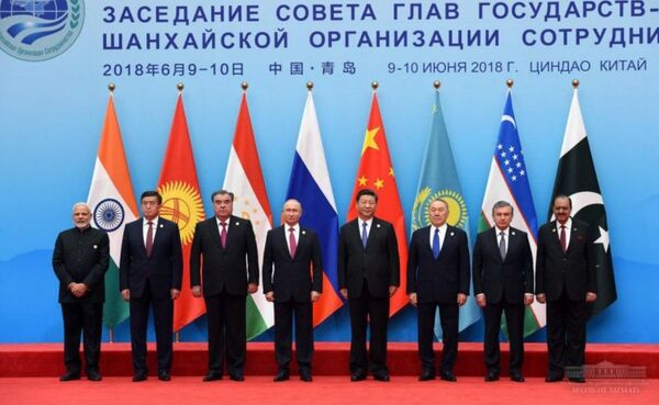 Саммит глав государств-членов Шанхайской организации сотрудничества. - Sputnik Узбекистан