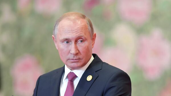 Президент РФ В. Путин на саммите ШОС в Китае. День второй - Sputnik Ўзбекистон