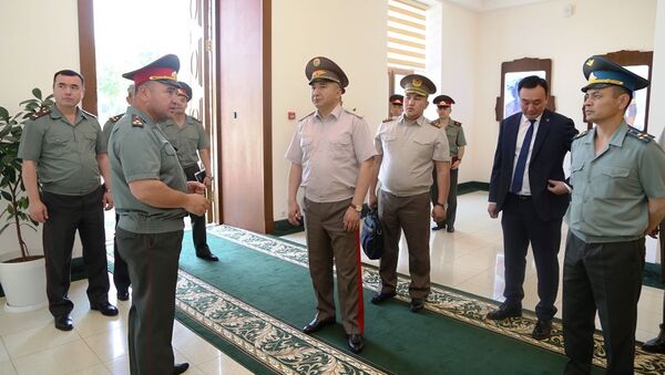 Встреча в Минобороны Узбекистана с делегацией Кыргызстана - Sputnik Узбекистан