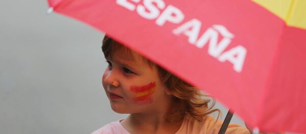 Празднование Дня Испании в Барселоне Празднование Дня Испании в Барселоне - Sputnik Узбекистан