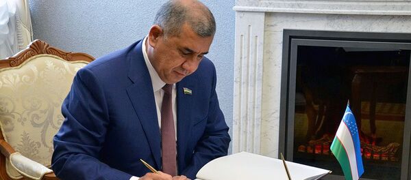 Председатель Сената Олий Мажлиса Нигматилла Юлдашев Председатель Сената Олий Мажлиса Нигматилла Юлдашев - Sputnik Узбекистан