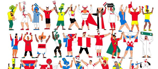 Болельщики мундиаля - Sputnik Узбекистан