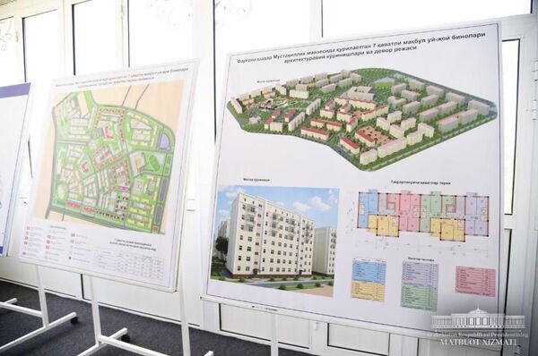 Школы и магазины: президент дал указания по благоустройству Ферганы - Sputnik Узбекистан
