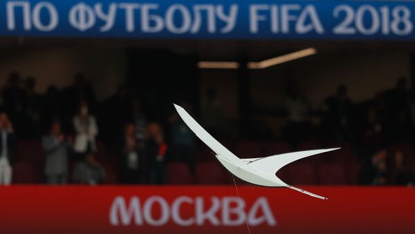 Церемония открытия ЧМ-2018 по футболу - Sputnik Ўзбекистон