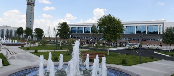 Новое здание терминала снаружи - Sputnik Узбекистан