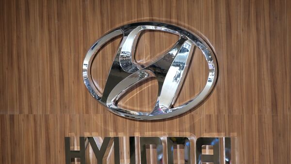 Логотип компании Hyundai - Sputnik Ўзбекистон