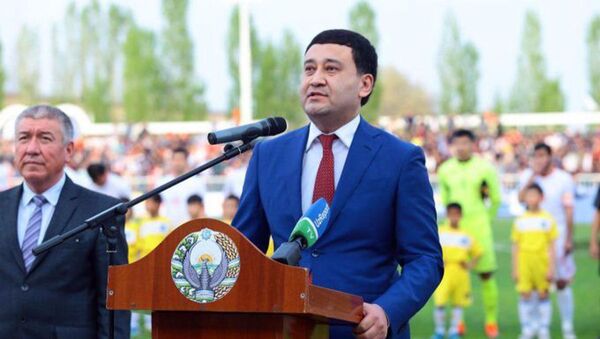 Первый вице-президент Ассоциации футбола Узбекистана Умид Ахмаджанов - Sputnik Узбекистан