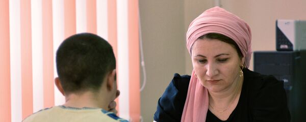 Учительница средней школы. Архивное фото - Sputnik Ўзбекистон