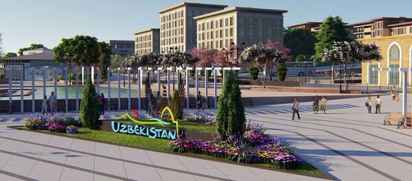 Макет реконструкции Старого города - Sputnik Узбекистан