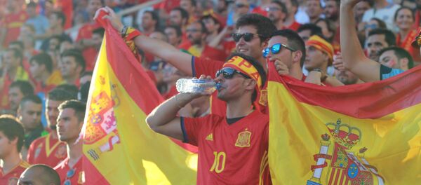 Болельщики из Испании Болельщики из Испании - Sputnik Узбекистан