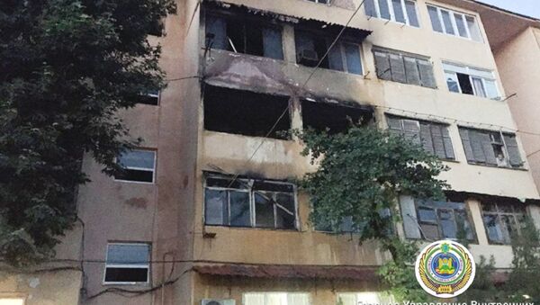 Пожар в жилом доме в Ташкенте - Sputnik Ўзбекистон