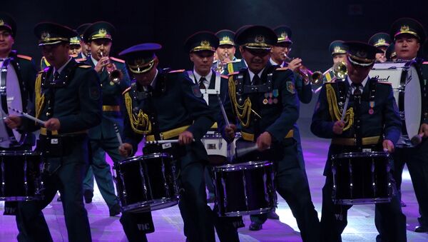 Военные оркестры Казахстана, России и КНР показали свое мастерство в Астане  - Sputnik Узбекистан