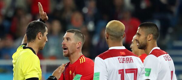 Футбол. ЧМ-2018. Матч Испания - Марокко Футбол. ЧМ-2018. Матч Испания - Марокко - Sputnik Ўзбекистон