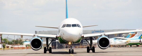 Самолет Airbus 320 Узбекских авиалиний - Sputnik Ўзбекистон