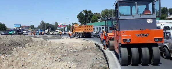 Строительство круговой дороги Рахат в г. Ташкент - Sputnik Узбекистан