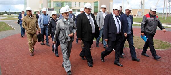 Делегация из Узбекистана посетила Белорусскую АЭС Делегация из Узбекистана посетила Белорусскую АЭС - Sputnik Ўзбекистон