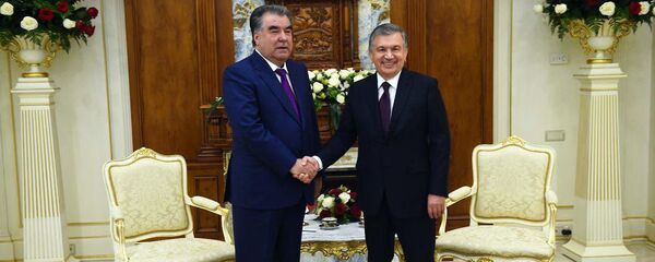 Мирзиёев и Рахмон  - Sputnik Узбекистан