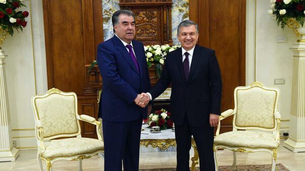 Мирзиёев и Рахмон  - Sputnik Узбекистан