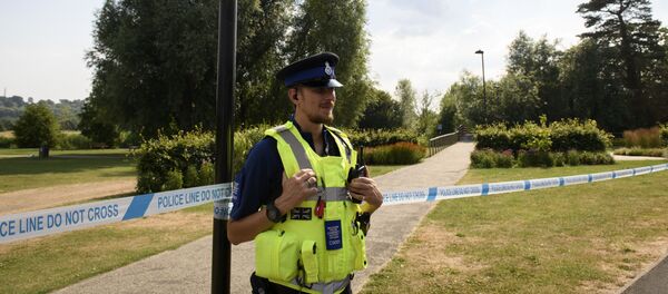 Ситуация в британском городе Эймсбери - Sputnik Узбекистан