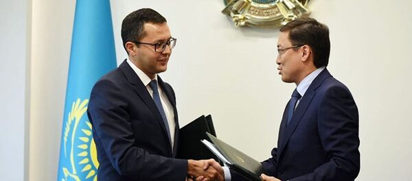 Нацбанк Казахстана и Центральный банк Узбекистана подписали соглашение о взаимодействии в сфере банковского надзора Нацбанк Казахстана и Центральный банк Узбекистана подписали соглашение о взаимодействии в сфере банковского надзора - Sputnik Узбекистан