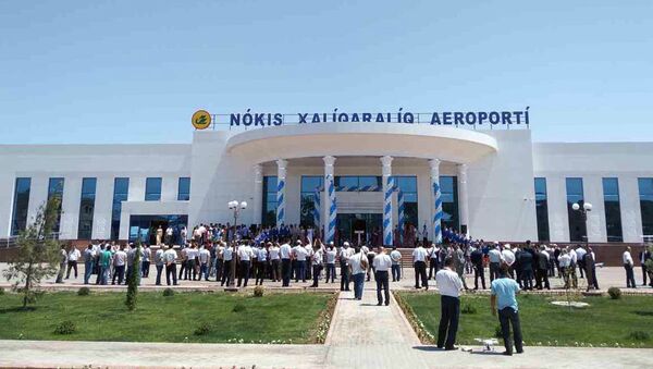 Новое здание аэропорта в г.Нукус - Sputnik Узбекистан