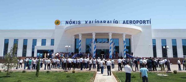 Новое здание аэропорта в г.Нукус - Sputnik Ўзбекистон