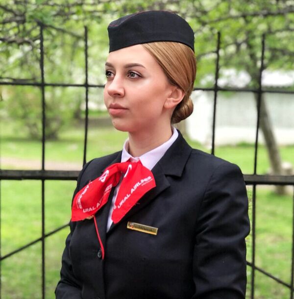 Бортпроводник Татьяна Юрьева - Sputnik Узбекистан