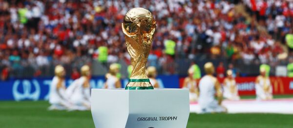 Футбол. ЧМ-2018. Финал. Матч Франция - Хорватия - Sputnik Узбекистан