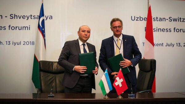  Ташкенте прошел бизнес-форум Узбекистан –Швейцария - Sputnik Узбекистан