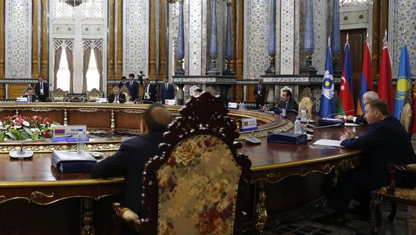 Заседание Совета глав правительств СНГ в Душанбе - Sputnik Узбекистан