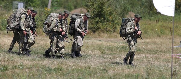 Конкурс среди подразделений спецназа Зеленая тропа - Sputnik Узбекистан
