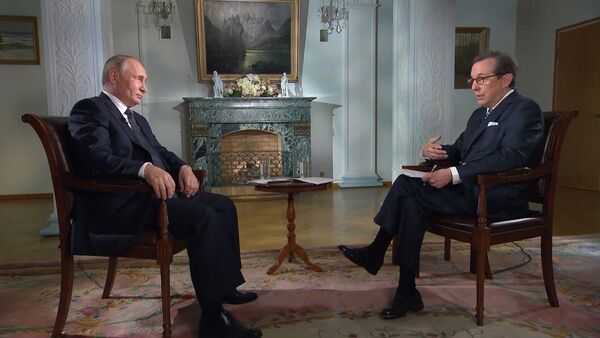 Фрагменты из интервью Путина телеканалу FOX - Sputnik Узбекистан