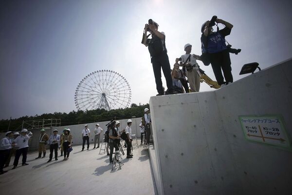 Токио 2020: строительство Олимпийской деревни в Японии - Sputnik Узбекистан