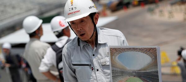 Токио 2020: строительство Олимпийской деревни в Японии - Sputnik Узбекистан